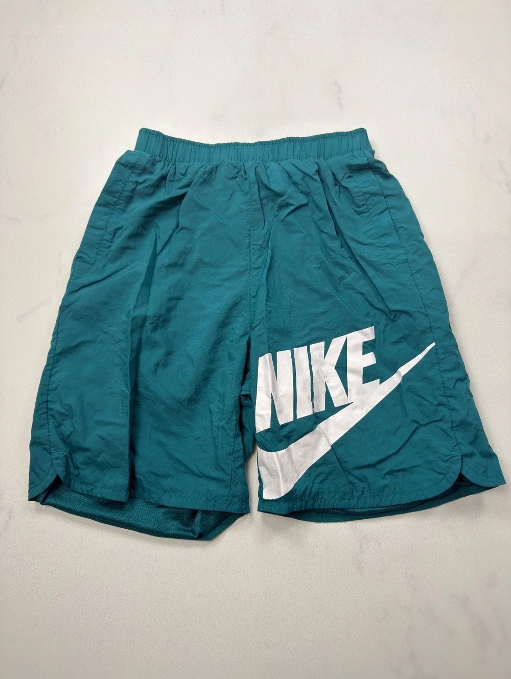 Nike Athletic Shorts Teal Lightweight Pockets - Boys XL